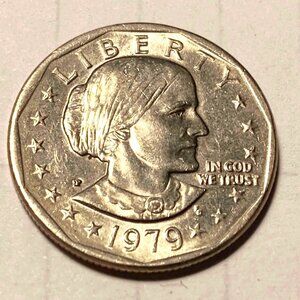 1979 Susan B Anthony Liberty FG Frank Gasparro Mint P 1 DOLLAR U.S. Coin LOT 1